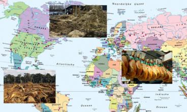 We importeren veel voer, en we exporteren veel vlees, maar blijven zelf met de mest zitten.